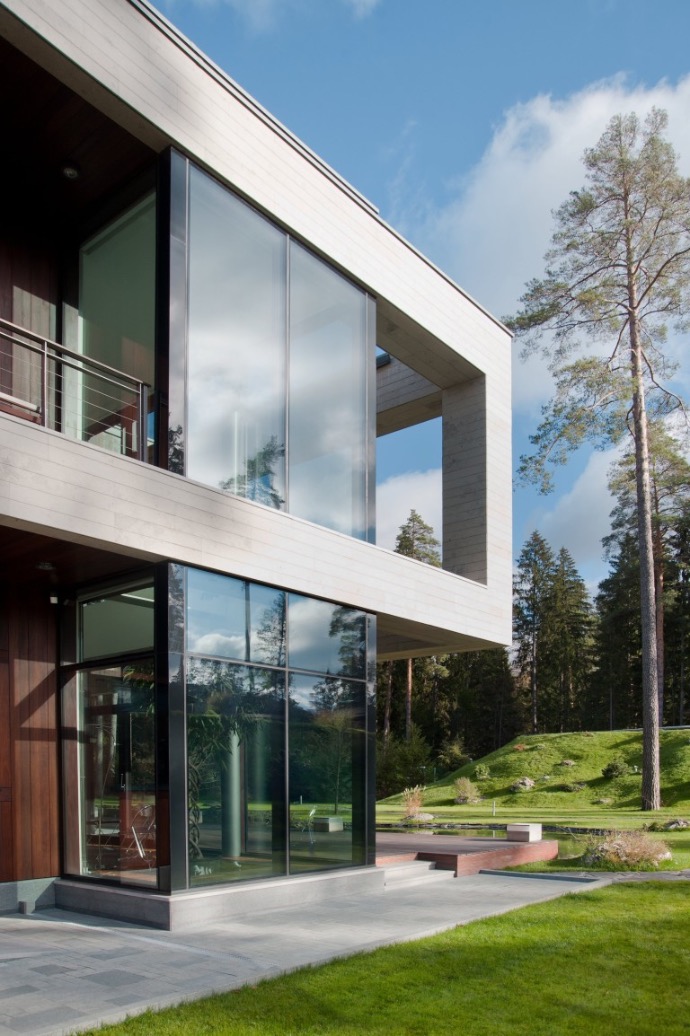 Glass clading windows, doors - Doleta Windows Ireland Glass clading - Doleta windows Ireland