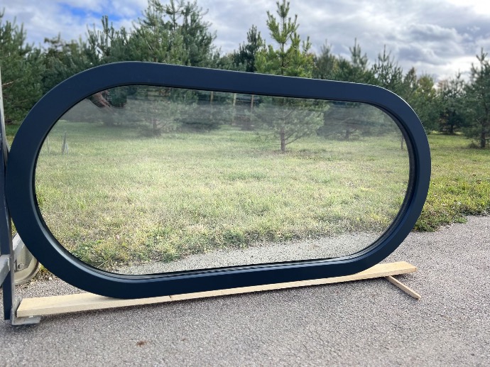 Curve window Doleta windows Ireland Custom shape windows - Doleta windows Ireland