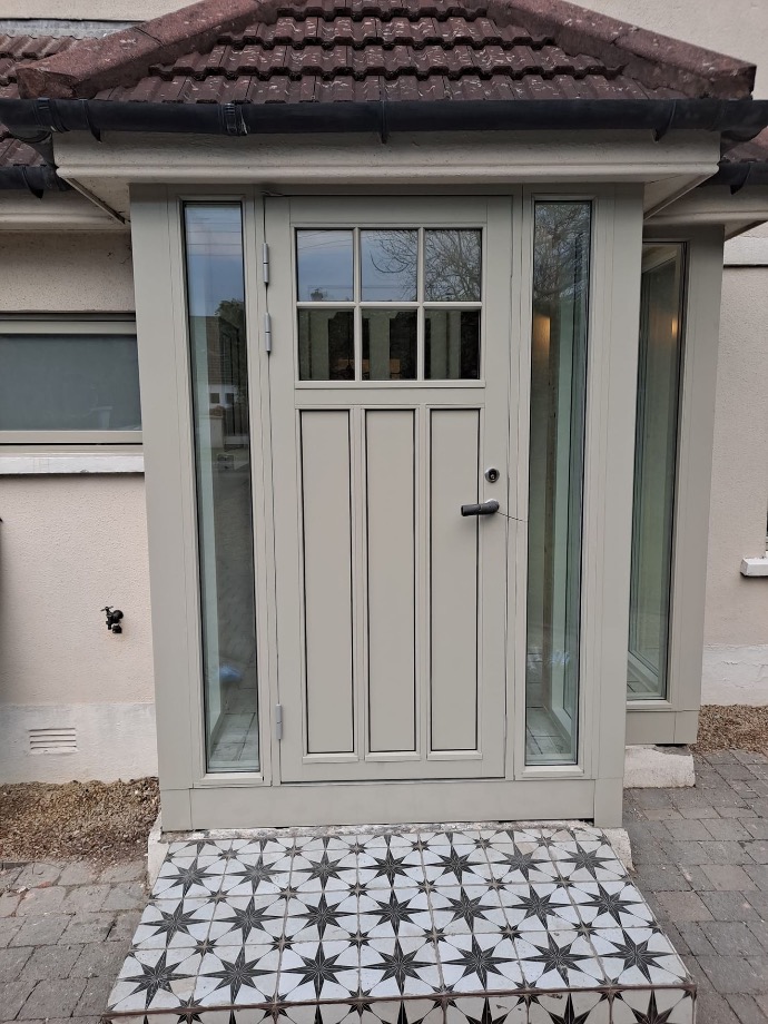 Custom made entrance door Doleta windows ireland - entrance door